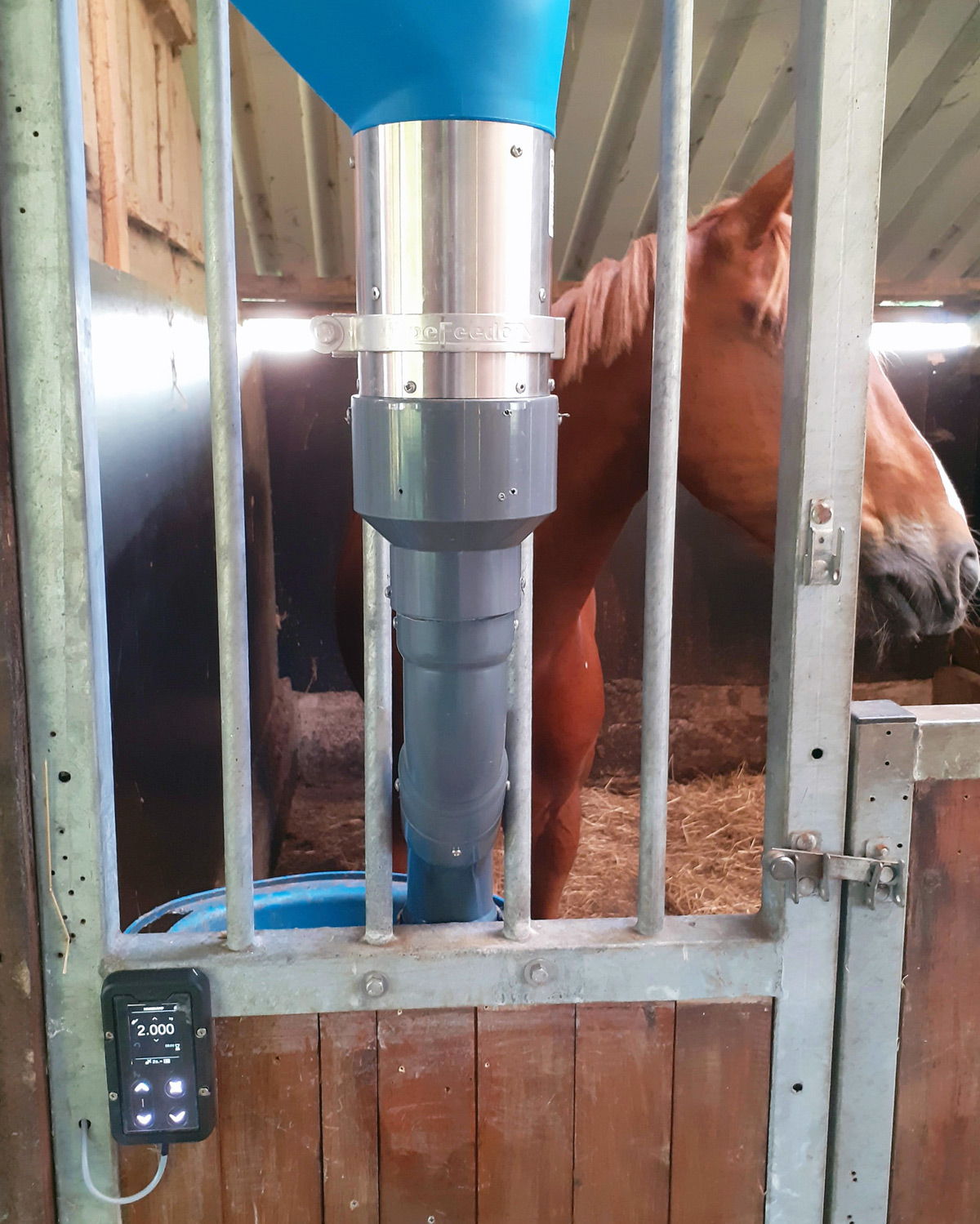 Clôture électrique solaire Llampec MODÈLE 50S pour chevaux porcs bovins et  animaux sauvages