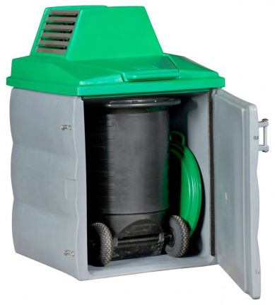 Unité de réfrigération des déchets pour un seul conteneur de 240 litres Ref: 380030